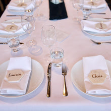 Load image into Gallery viewer, ROSE GOLD - Personalised Marble Coaster Wedding Favour Bomboniere & Place Card