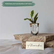 Load image into Gallery viewer, Leaf Jar Favours - MINIMUM 8-WEEK LEAD TIME (from $236 for set of 20 Leaf Jars)