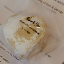 Load image into Gallery viewer, Personalised Foil Stickers for Cookie Favours (from $14 per sheet of 20 stickers)