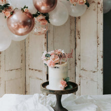 Load image into Gallery viewer, "Engaged" Cake Topper
