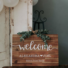 Load image into Gallery viewer, Wedding Welcome Sign - Personalised
